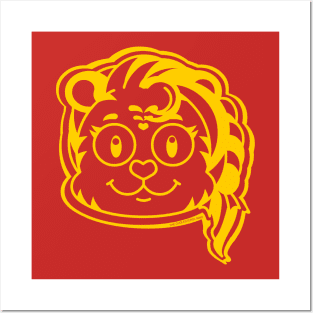 CNY: YEAR OF THE TIGER (GIRL) OUTLINE Posters and Art